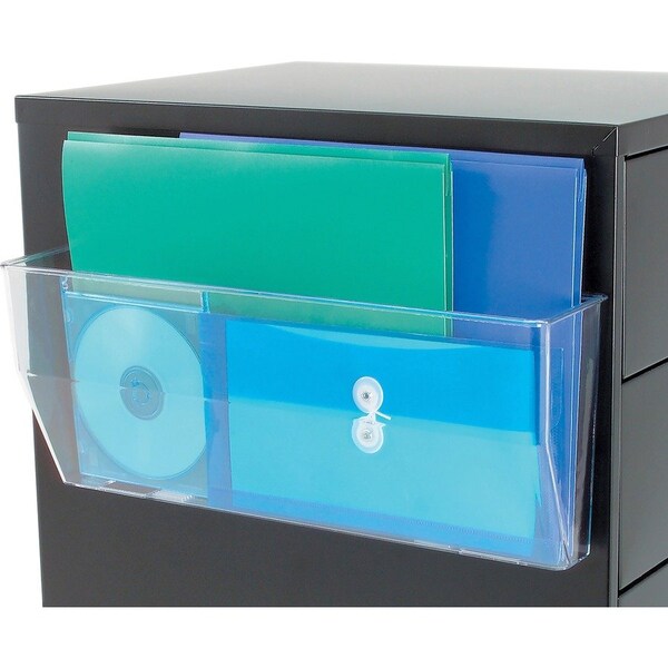 Deflecto Magnetic Portable Pocket, 1 Cmptmnt, 15"x3"x6-3/8", CL DEF50101 - main